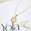 Collar Oro Laminado San Benito