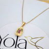 Collar Oro Laminado Virgen Guadalupe