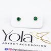 Topos Oro Laminado Cristal Verde