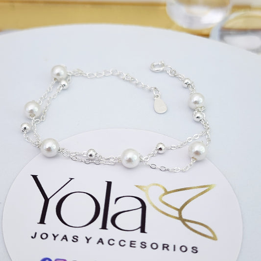 Pulsera Perlas