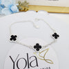 Pulsera Trébol Negro