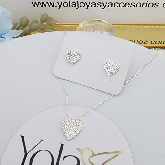 Juego Corazón Cristal