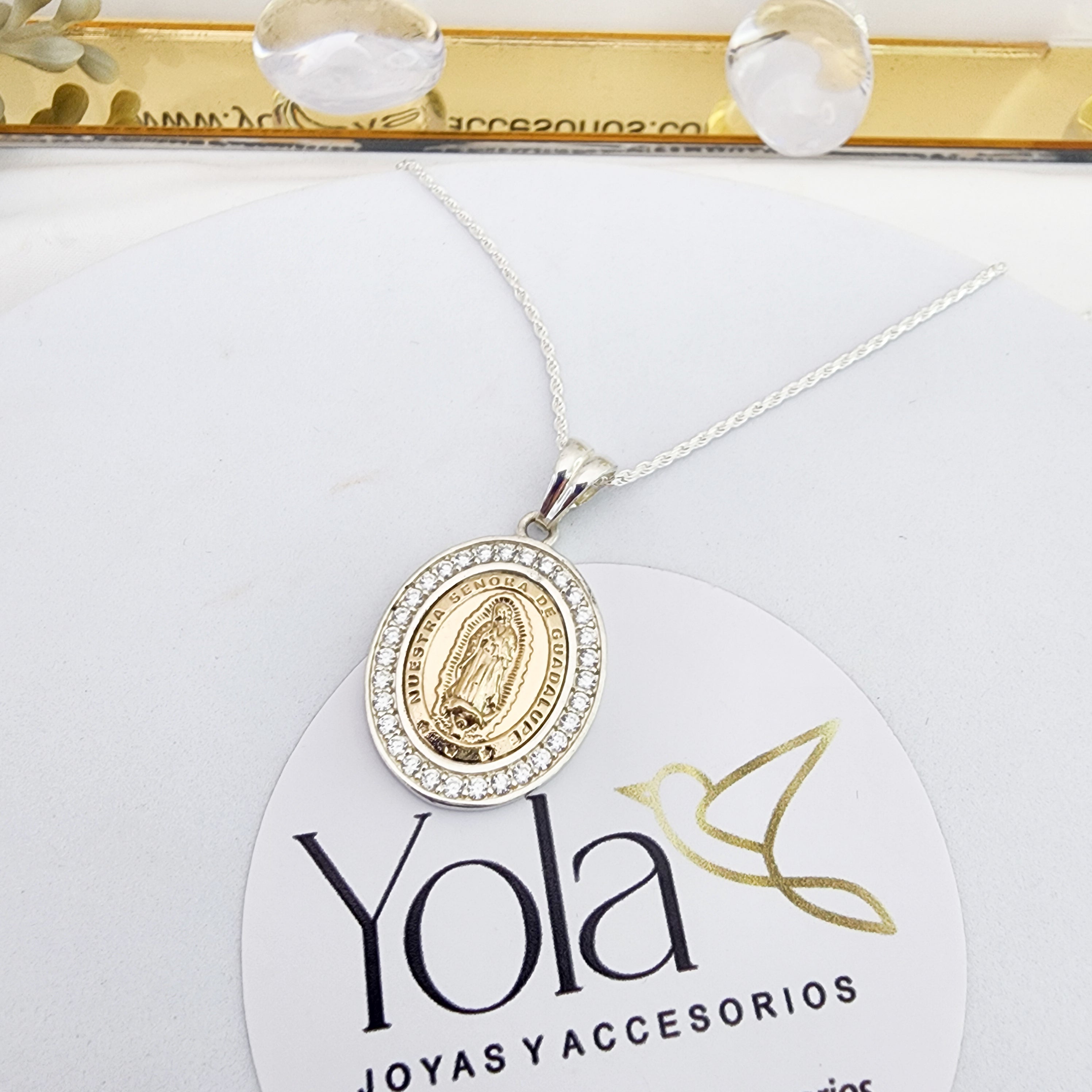 Collar Virgen Guadalupe