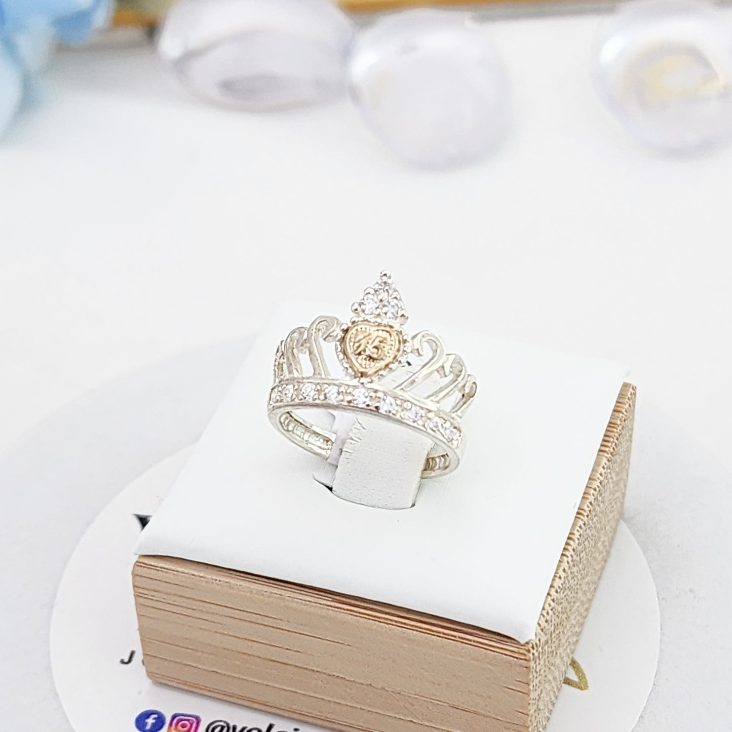 Anillo Corona Quinces