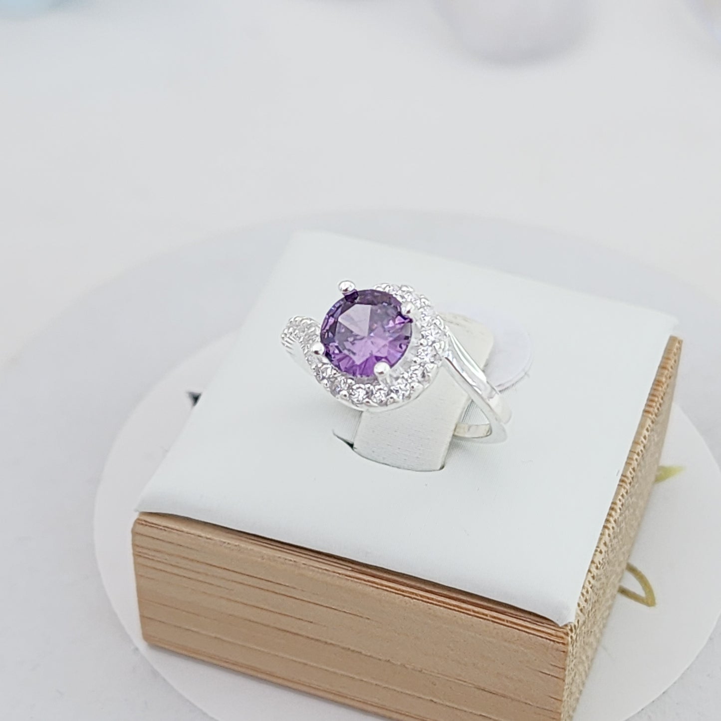 Anillo Cristal Rosa