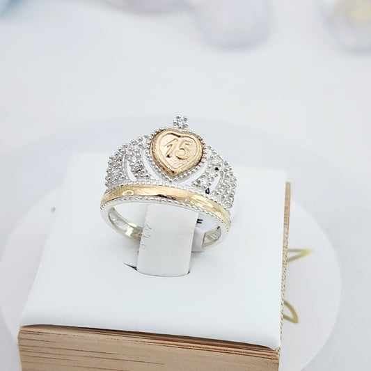 Anillo Corona Quinces