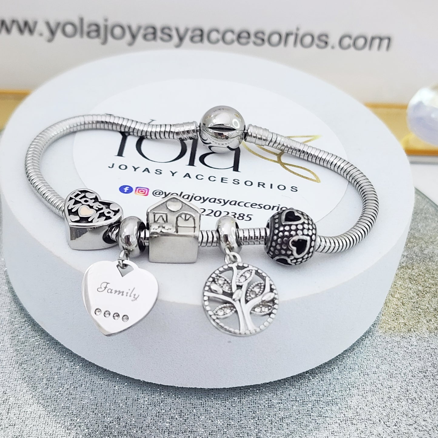 Pulsera familia