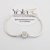 Pulsera Broche corazon escualizable