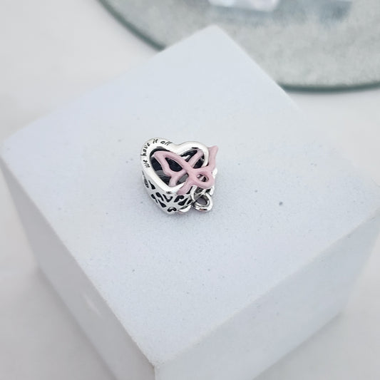Charm Corazón mariposa