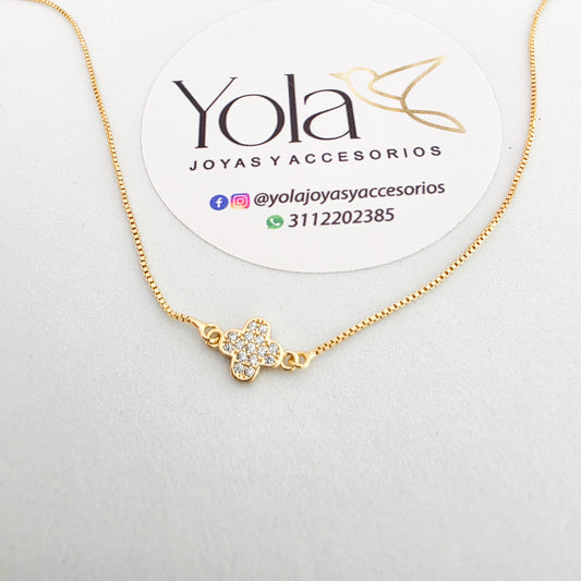 collar trebol