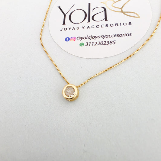 collar cristal