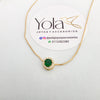 collar verde