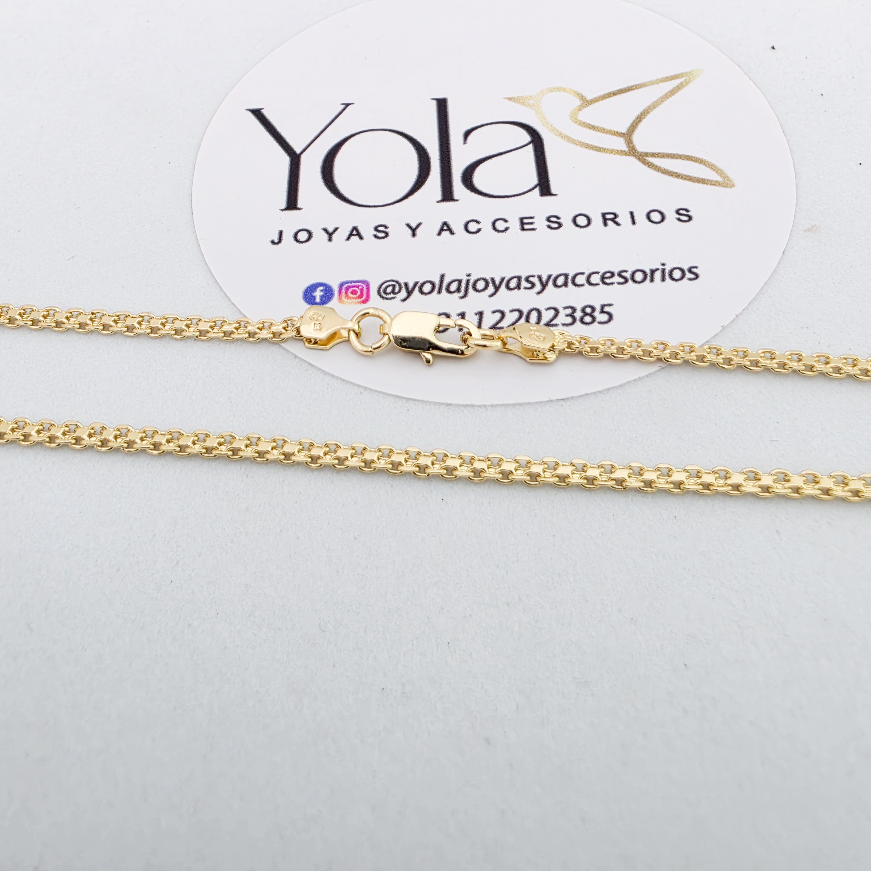 Collar oro laminado china