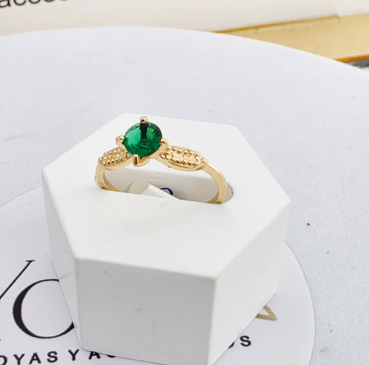 Anillo oro laminado