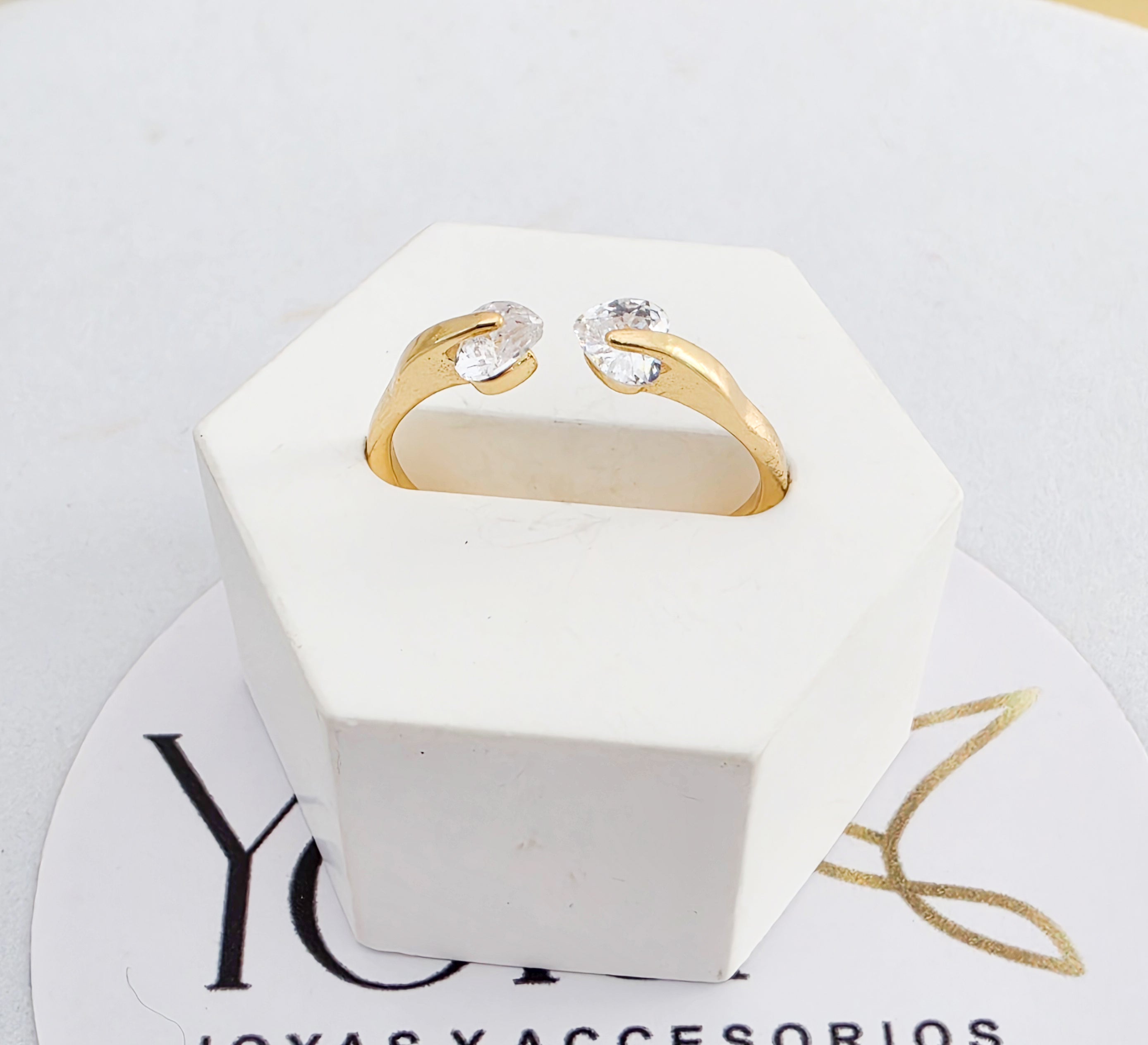 Anillo oro laminado