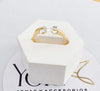 Anillo oro laminado