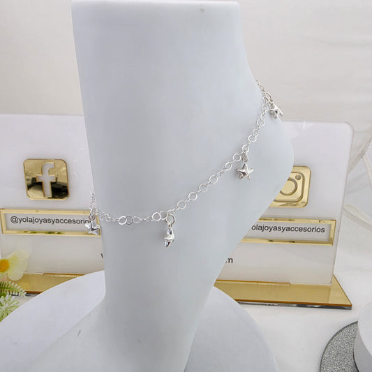 Tobillera estrellas