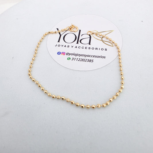 Pulsera bolitas