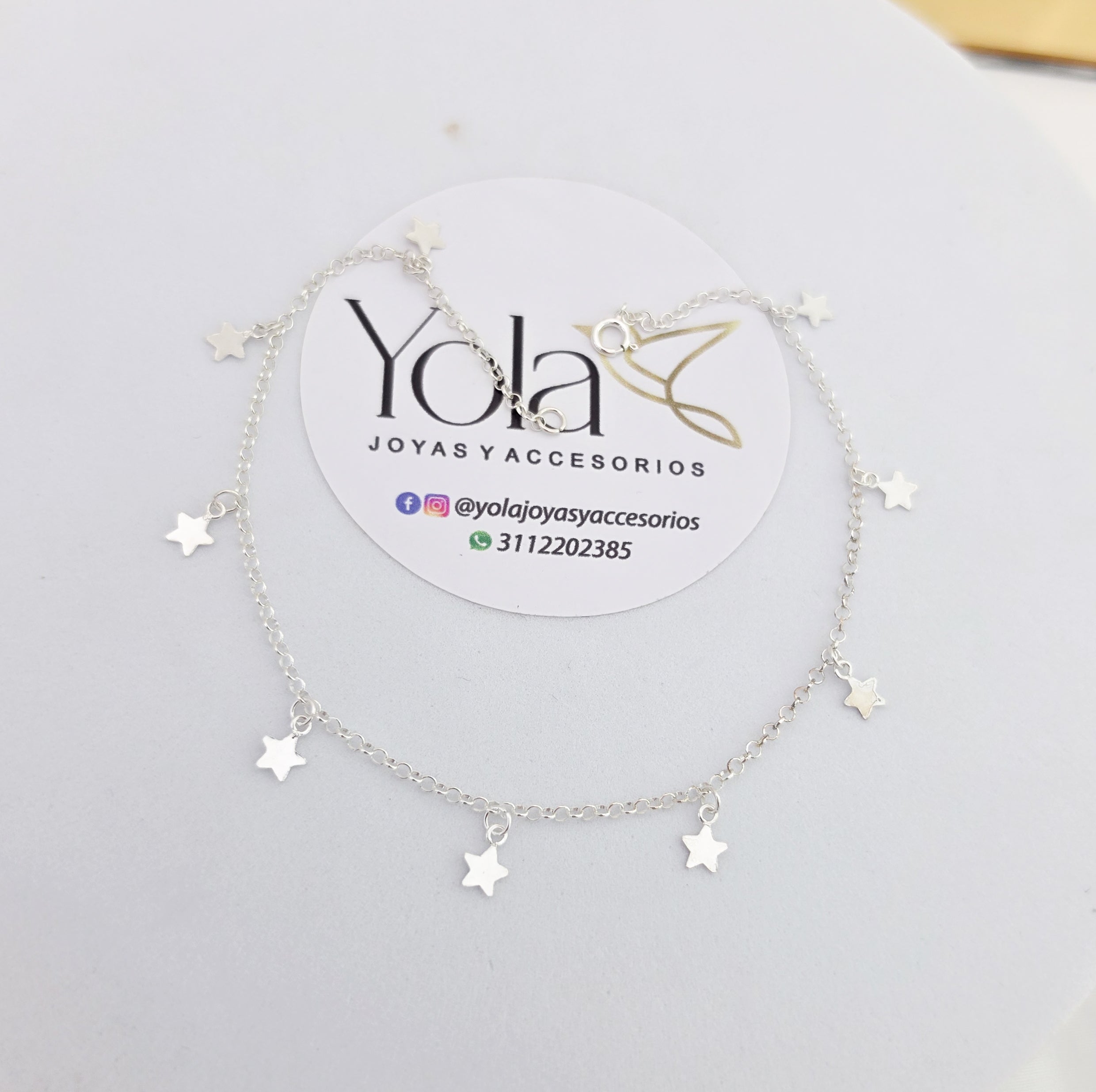 Tobillera estrellas