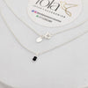 Collar oso negro mini