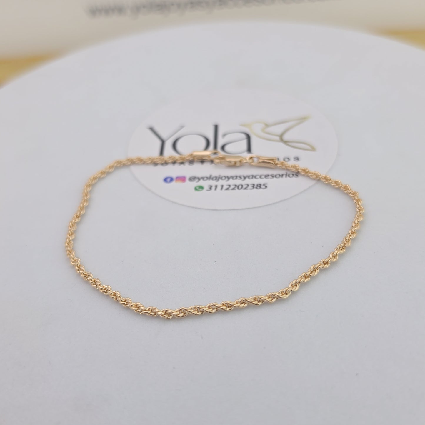 Pulsera cordon 20cm