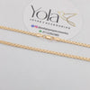 Cadena Oro Laminado china 45cm