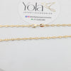 Cadena Oro Laminado fgranito 45cm