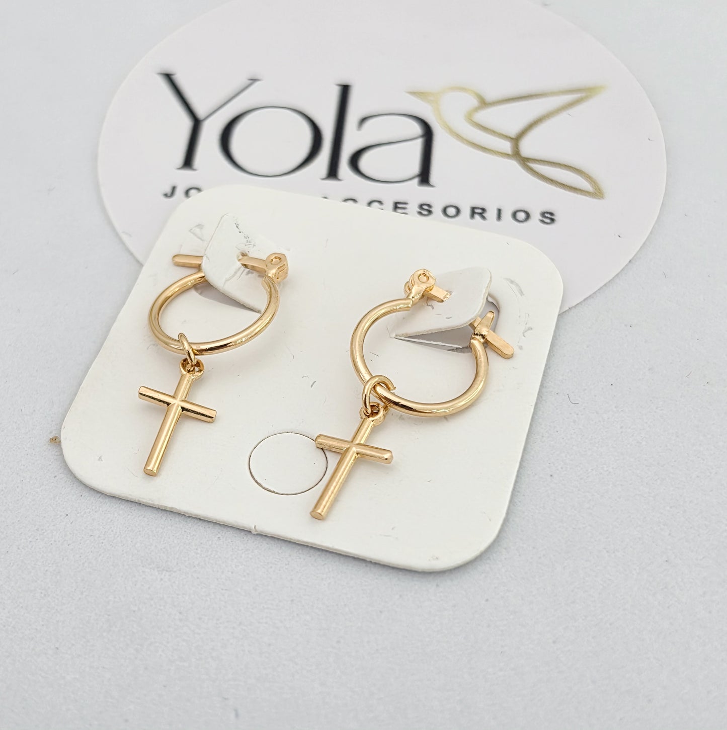 Candongas oro laminado