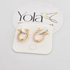 Candongas oro laminado 1.5cm