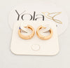 Candongas oro laminado 1.5 cm