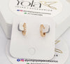 Candongas oro laminado 1cm