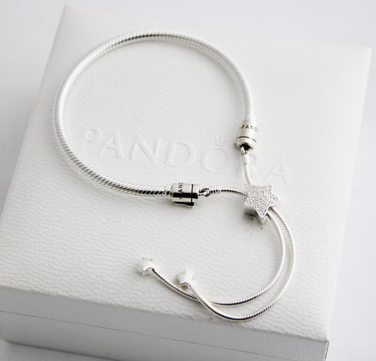 Pulsera Ajustable Estrella Trenzado