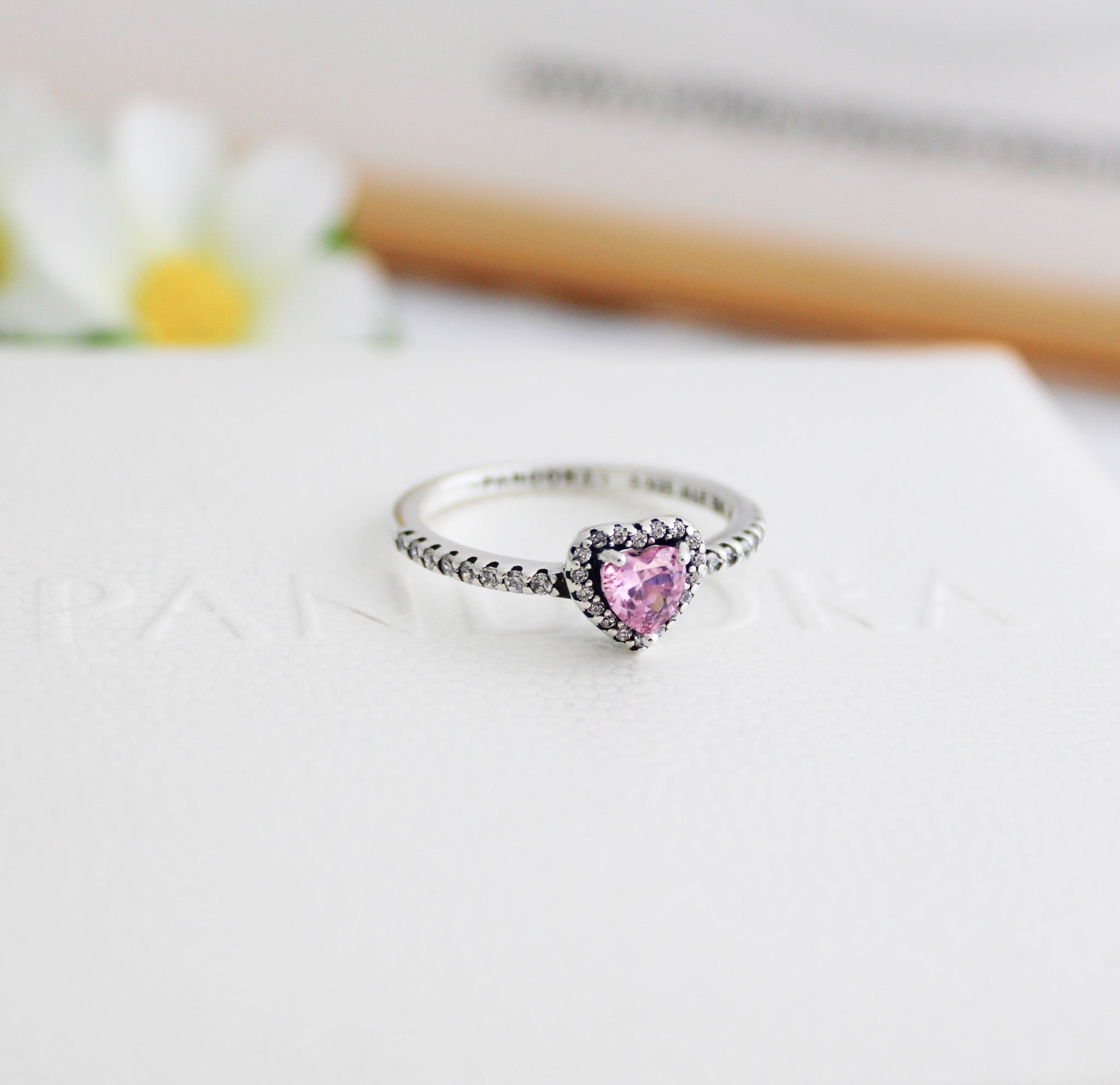 Anillo Cristal Rosa