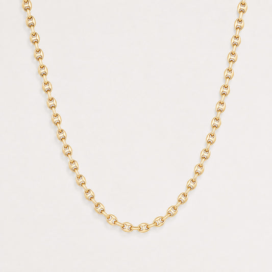 Collar oro laminado granito gucc