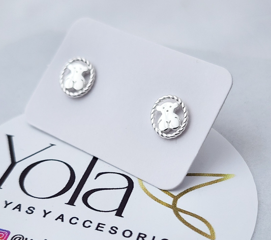Arete Oso Plata