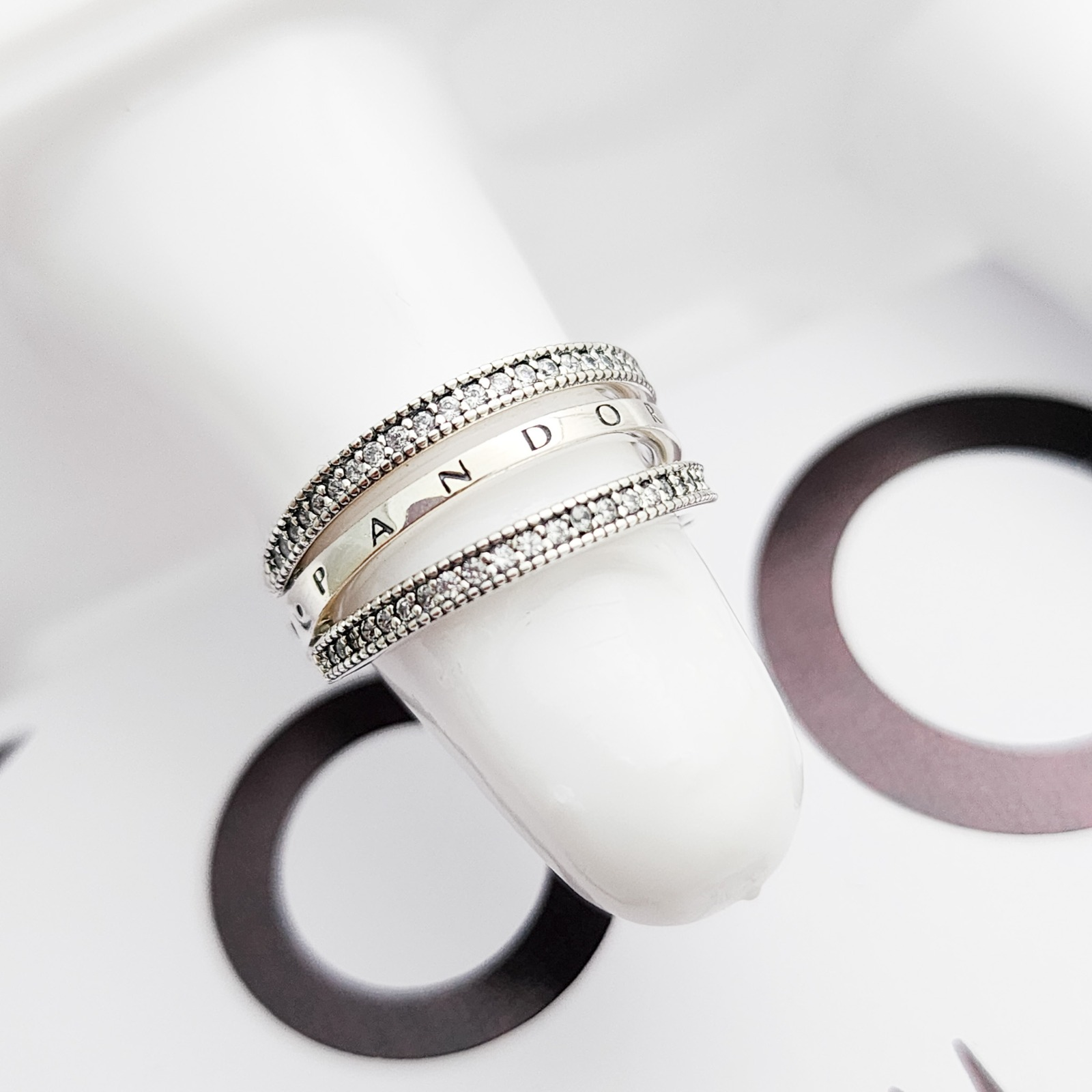 Anillo Abanico Cristales