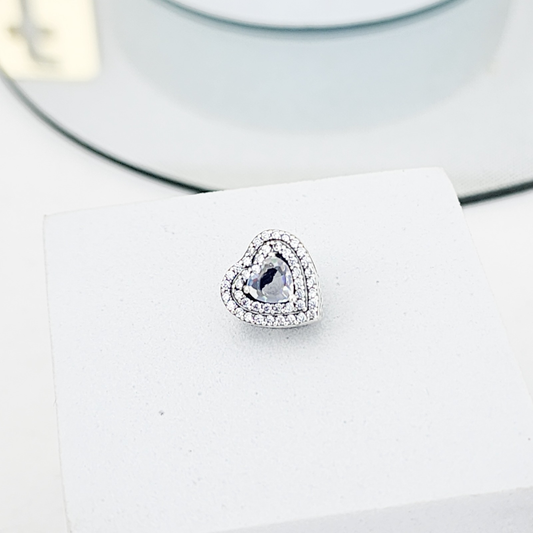 Charm Corazón Cristal