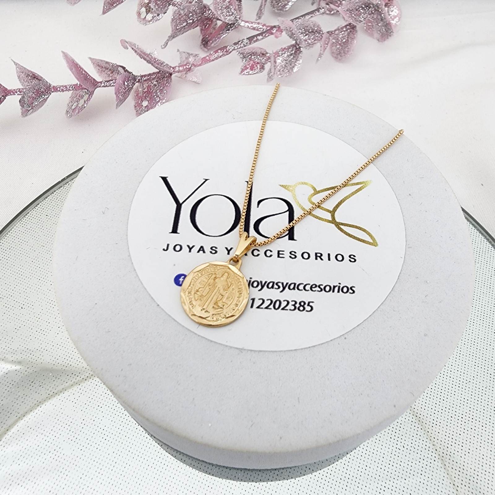 Collar Oro Laminado San Benito