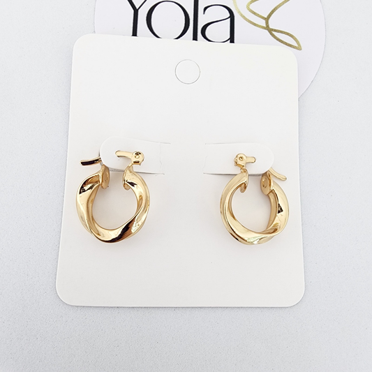 Candonga Oro Laminado Diseño Cordón