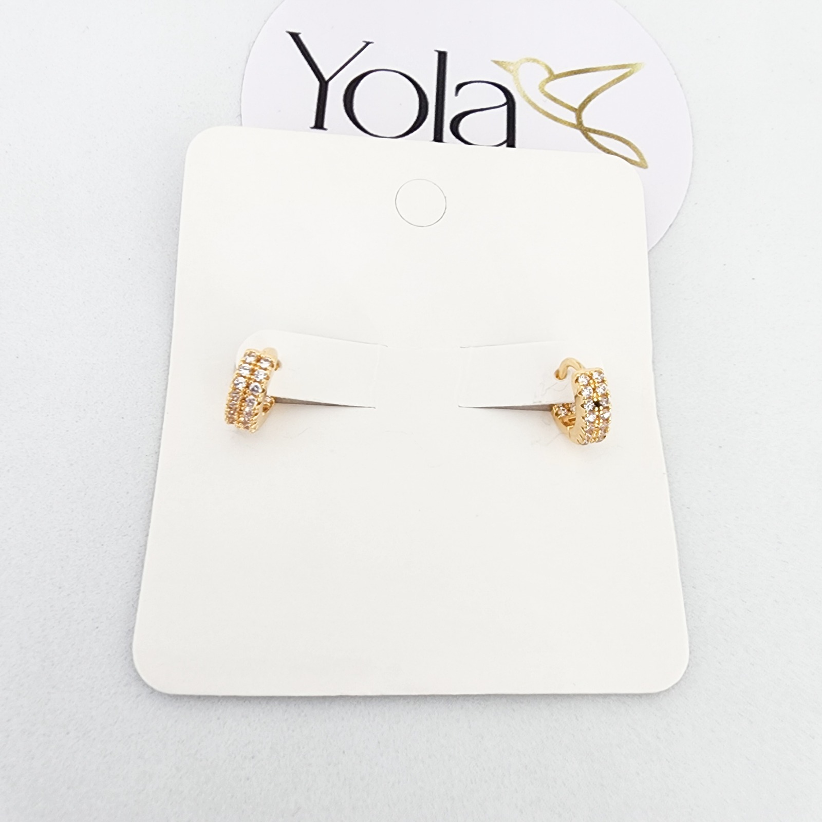 Candonga Oro Laminado Cristal Pequeño