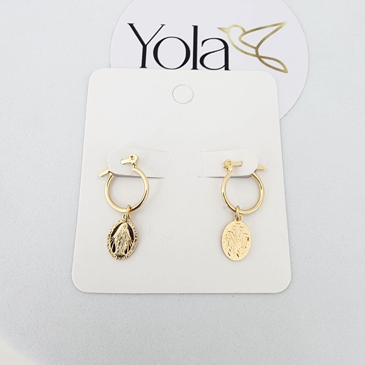 Candonga Oro Laminado Virgen María