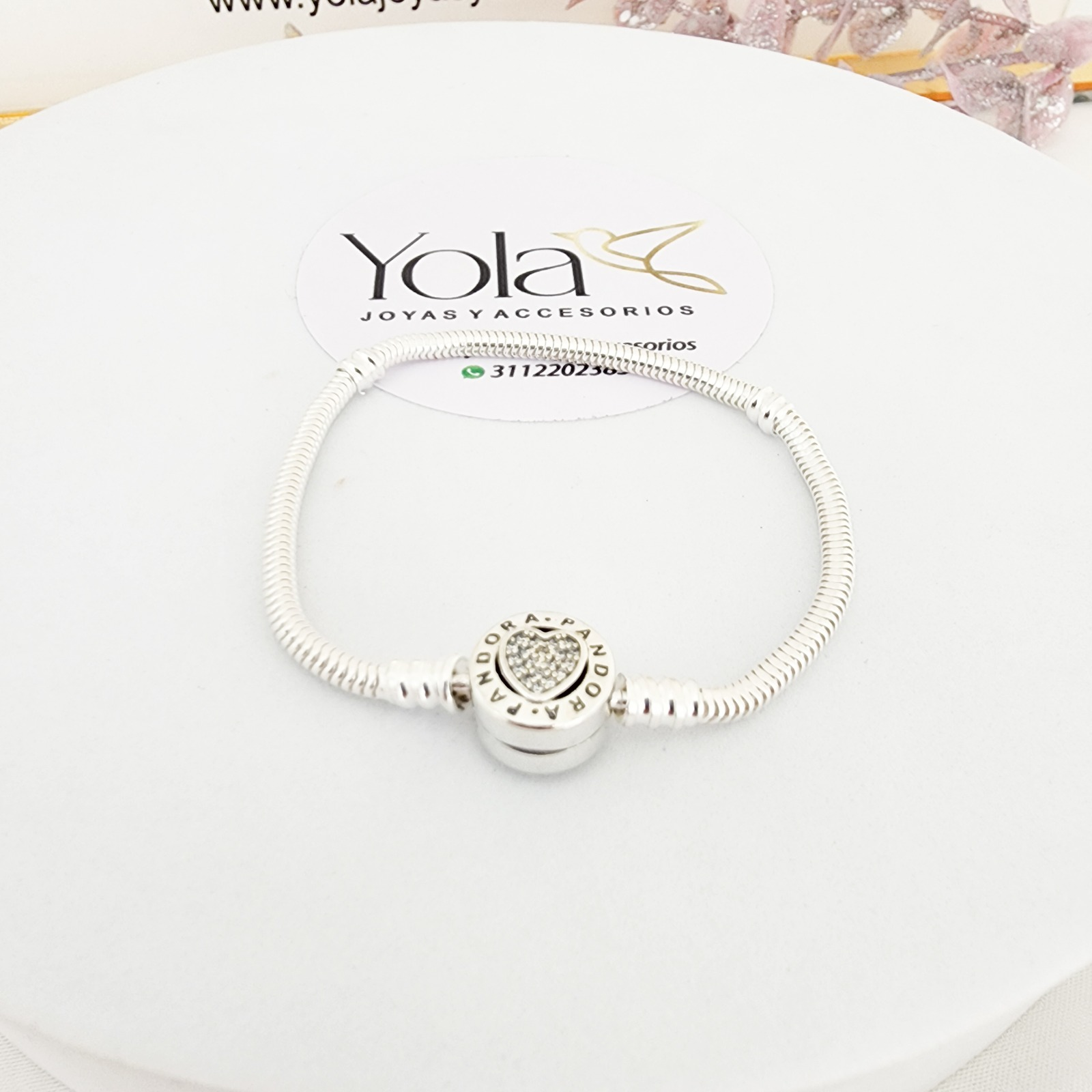 Pulsera Broche Pandora Escualizable