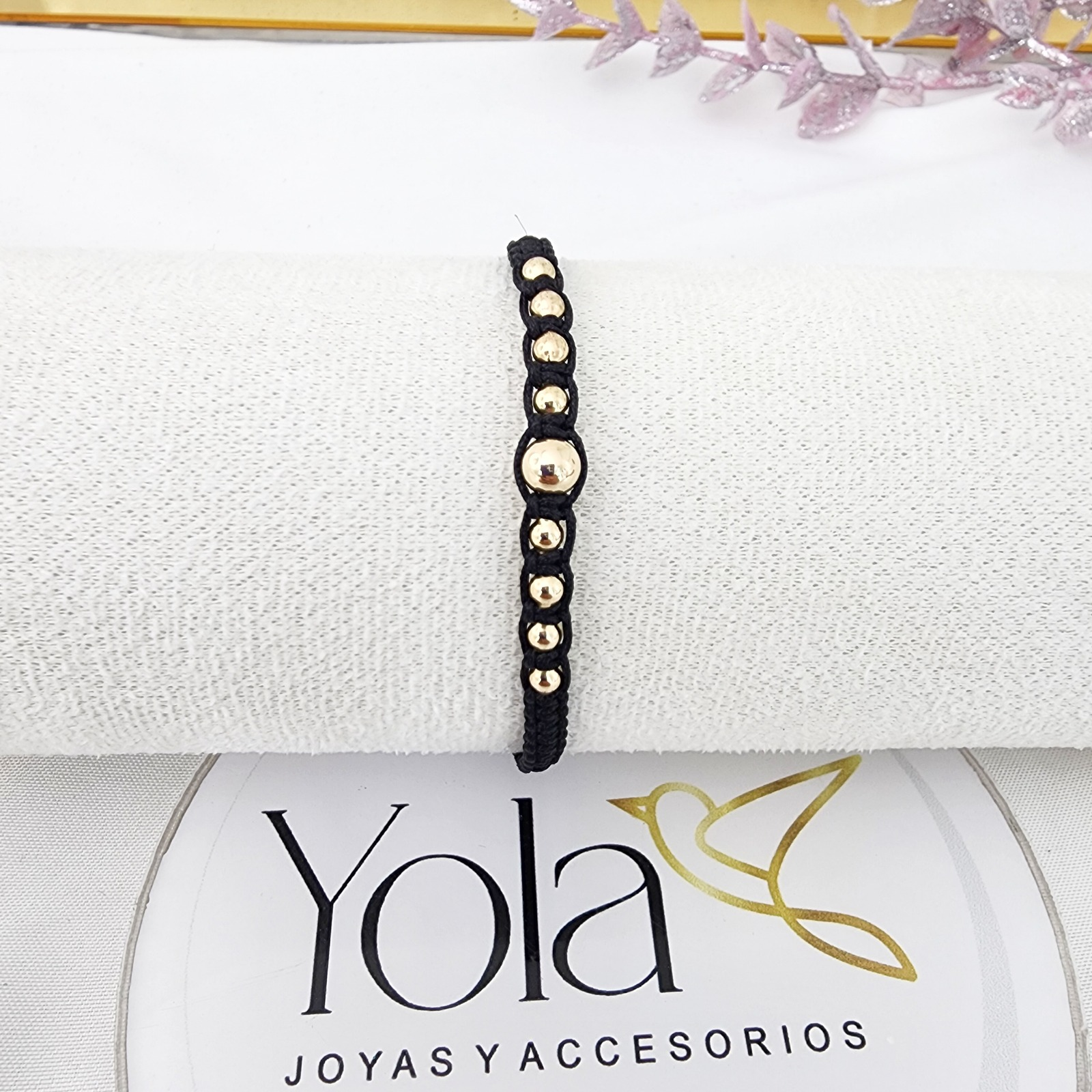 Pulsera Tejida Balín