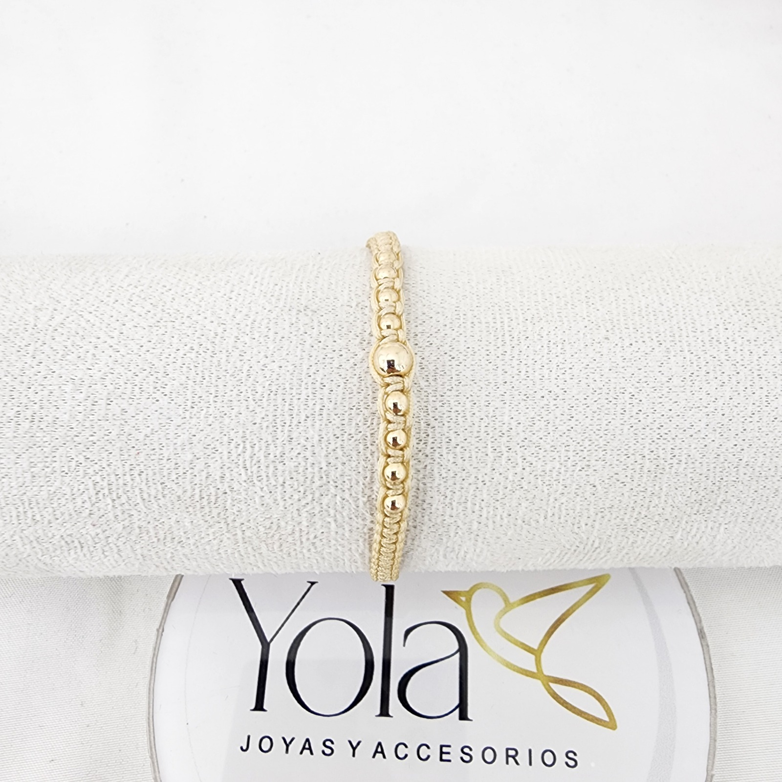 Pulsera Tejida Balín