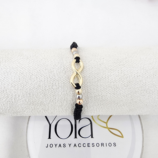 Pulsera Tejida Infinito