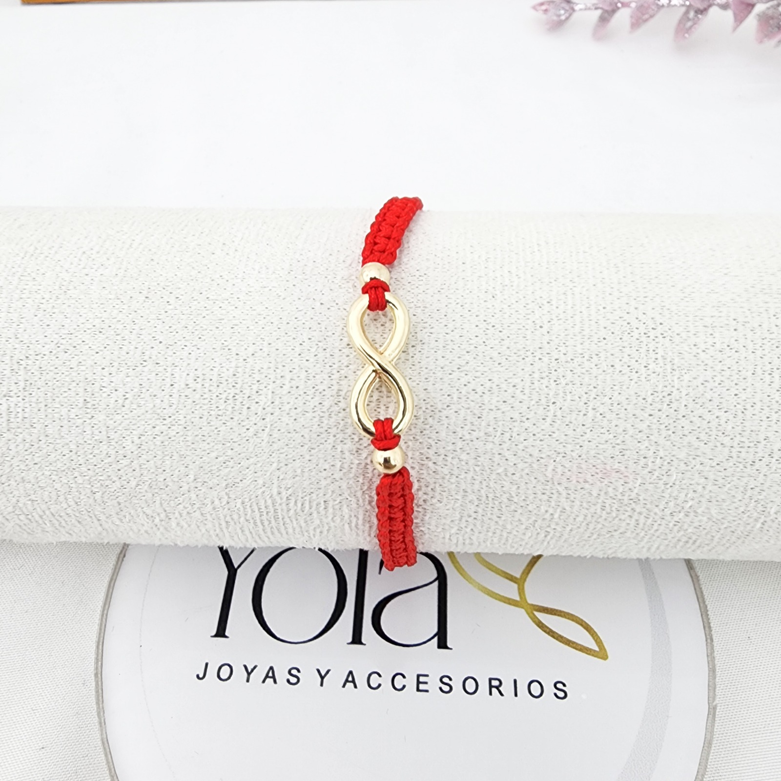 Pulsera Tejida Infinito