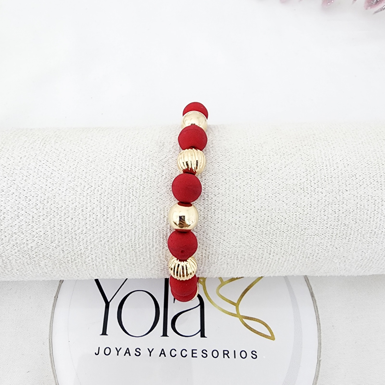Pulsera Tejida Balines