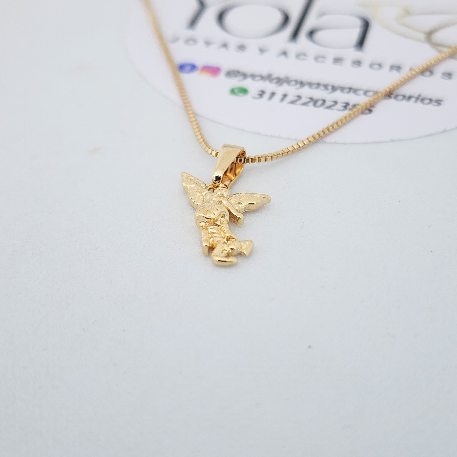 Collar Oro Laminado San Miguel