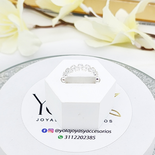 Anillo Cristales